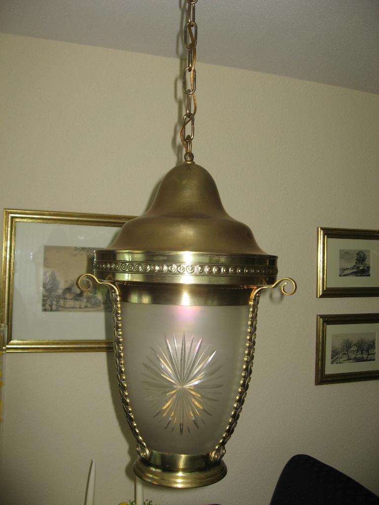 Hal/hanglamp, Antiek en Kunst, Ophalen