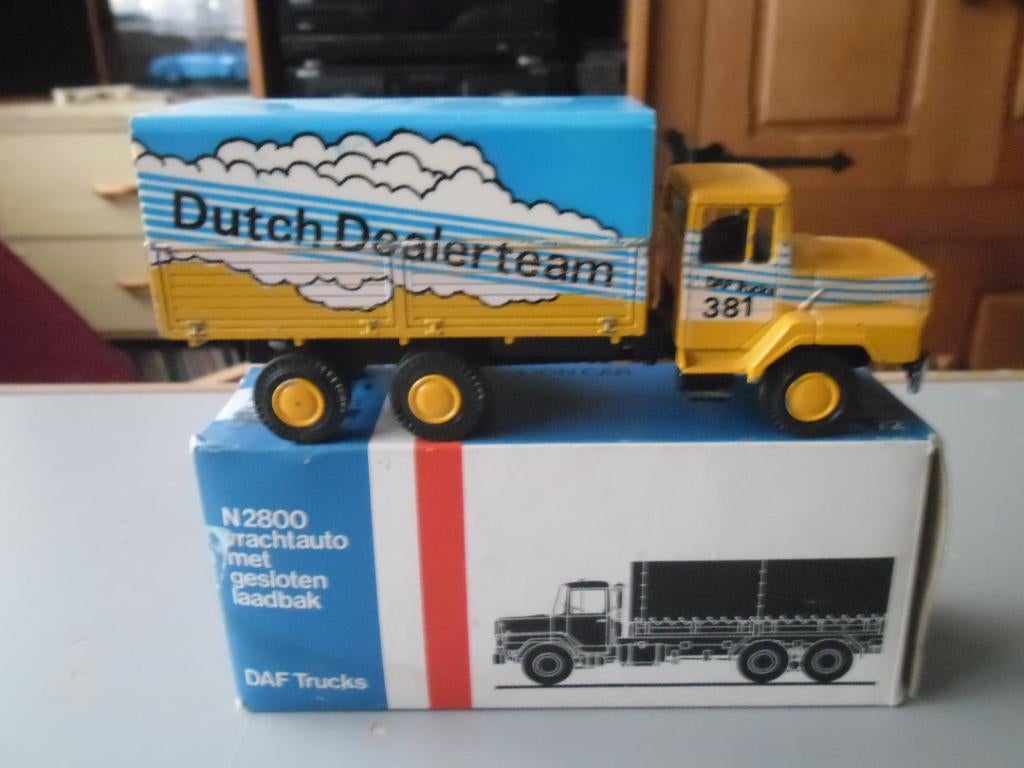Daf N 2800 Paris - Dakar., Ophalen of Verzenden, Zo goed als nieuw, Bus of Vrachtwagen, Lion Toys