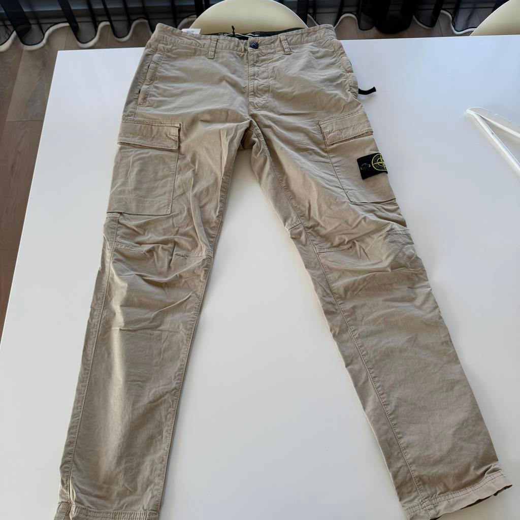 Stone island broek, Ophalen of Verzenden, Zo goed als nieuw, Beige
