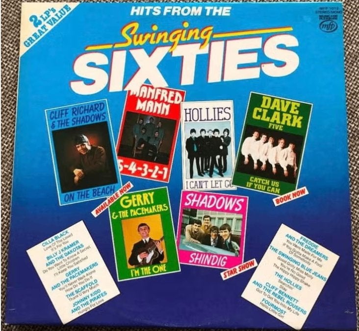 3. LP Swinging Sixties Dubbel LP, LP, Ophalen of Verzenden, Zo goed als nieuw, Pop