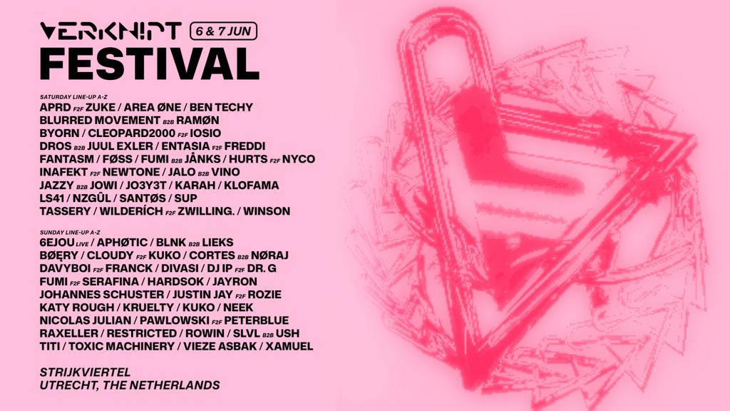 1x Verknipt Festival - zaterdag 6 juni, Tickets en Kaartjes, Eén persoon