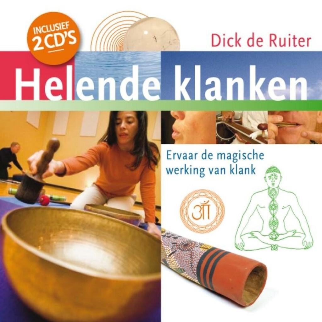 Dick de Ruiter Helende klanken incl. 2 cd's, Boeken, Ophalen of Verzenden, Nieuw, Achtergrond en Informatie