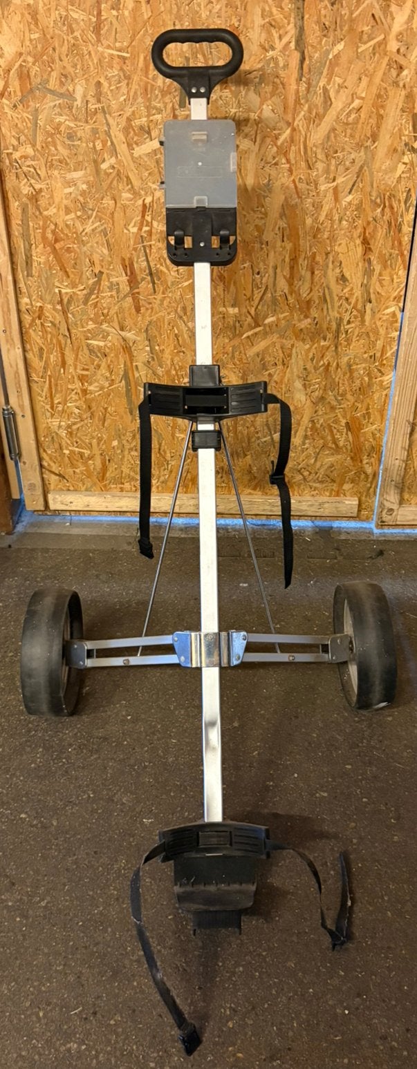 Golftrolley opvouwbare - afneembare wielen, Ophalen, Gebruikt, Golfkar, Overige merken