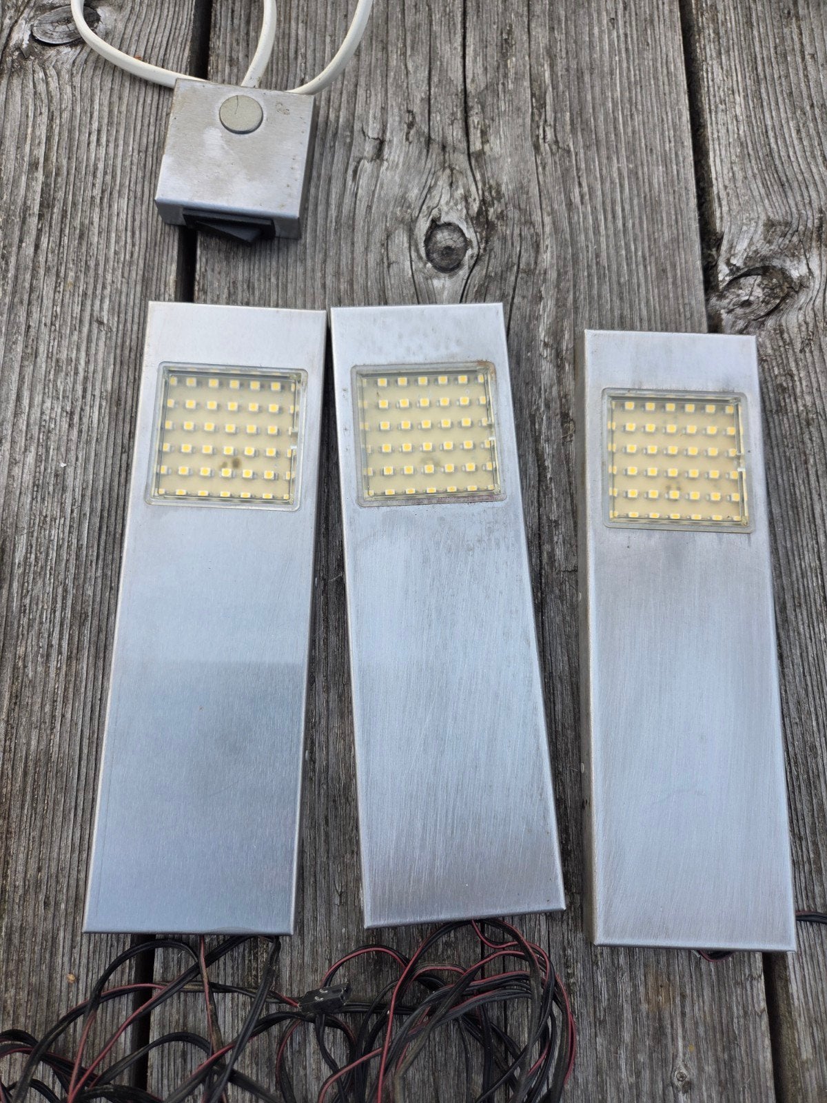 DOTTY LED Keukenspots RVS met transformatoren en accessoires, Metaal, Overige merken, Gebruikt, Overige fittingen
