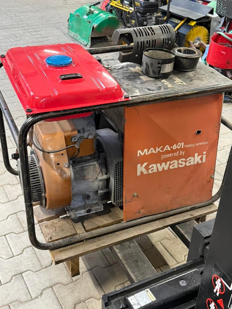 Lasaggregaat, generator, aggregaat Kawasaki, Doe-het-zelf en Verbouw, Gereedschap | Lasapparaten, Ophalen, Zo goed als nieuw, Overige typen