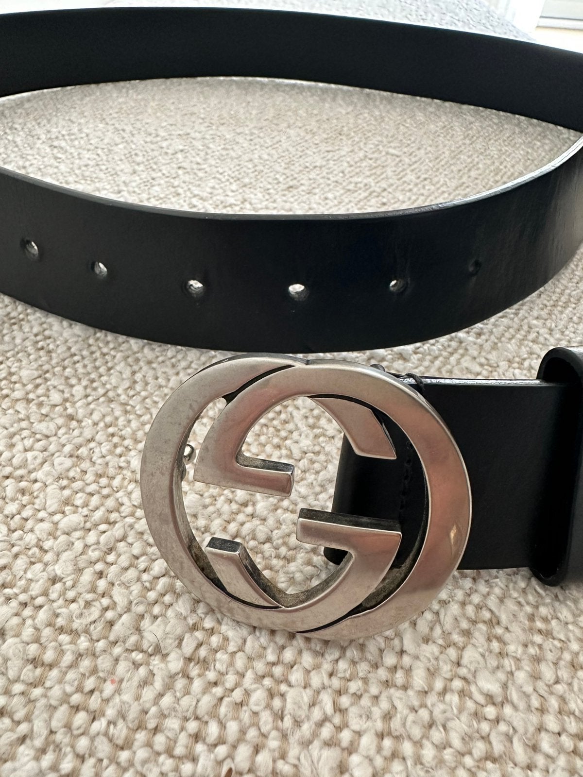 Gucci riem, Kleding | Heren, Verzenden, Zo goed als nieuw, 115 cm of meer, Riem of Ceintuur