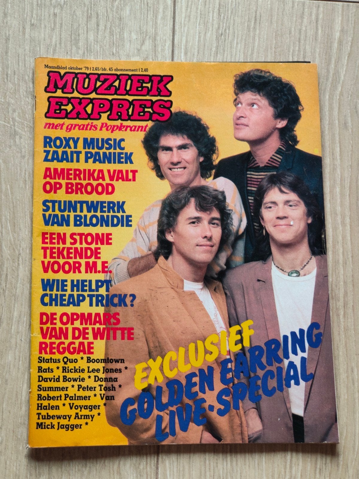 Muziek Expres oktober 1979, Ophalen of Verzenden, 1960 tot 1980, Nederland, Tijdschrift
