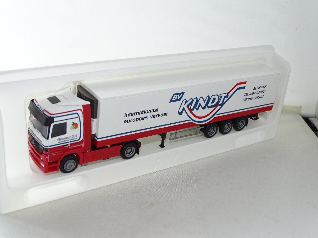 1/87 Awm Mercedes Kindt Bleiswijk, Ophalen of Verzenden, Zo goed als nieuw, Bus of Vrachtwagen, AWM