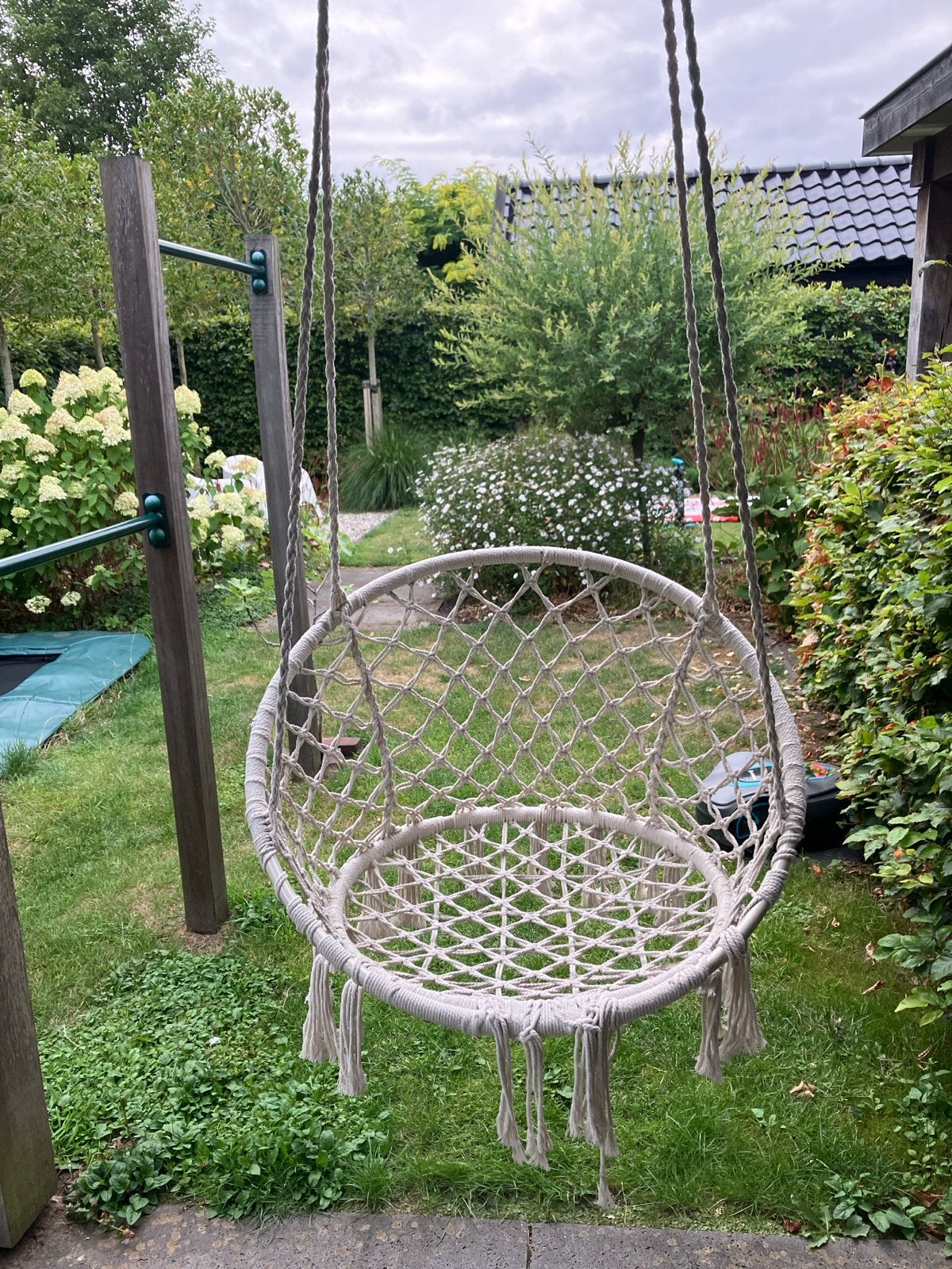 Hangschommel voor Buiten, Ophalen, Gebruikt, Overige materialen, Inklapbaar