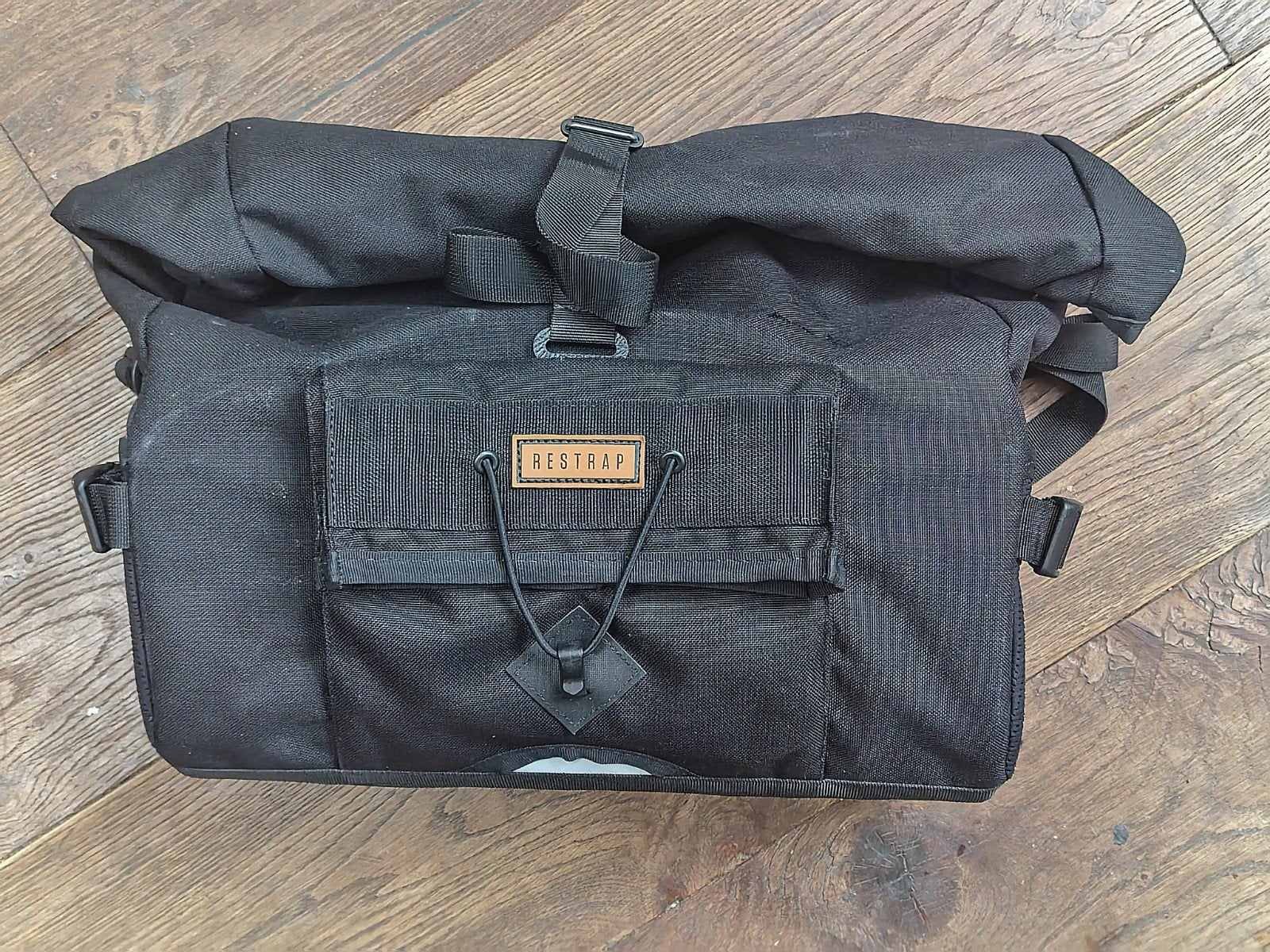 Restrap City loader black tas voor Brompton, Ophalen, Zo goed als nieuw, Restrap