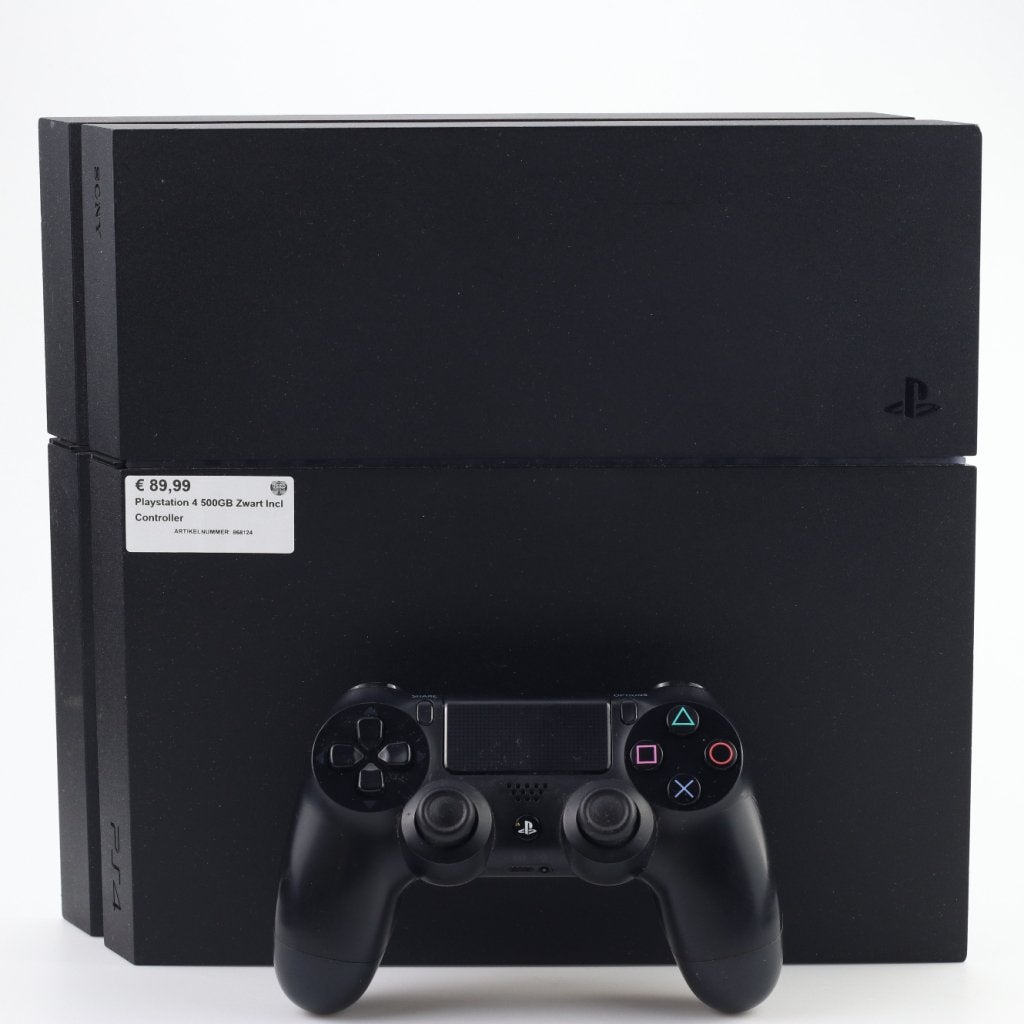 Playstation 4 500GB Zwart Incl Controller, Sony, Zo goed als nieuw, Support@sony.com, 1-7-1 Konan, Minato-ku
Tokyo 108-0075
Japan