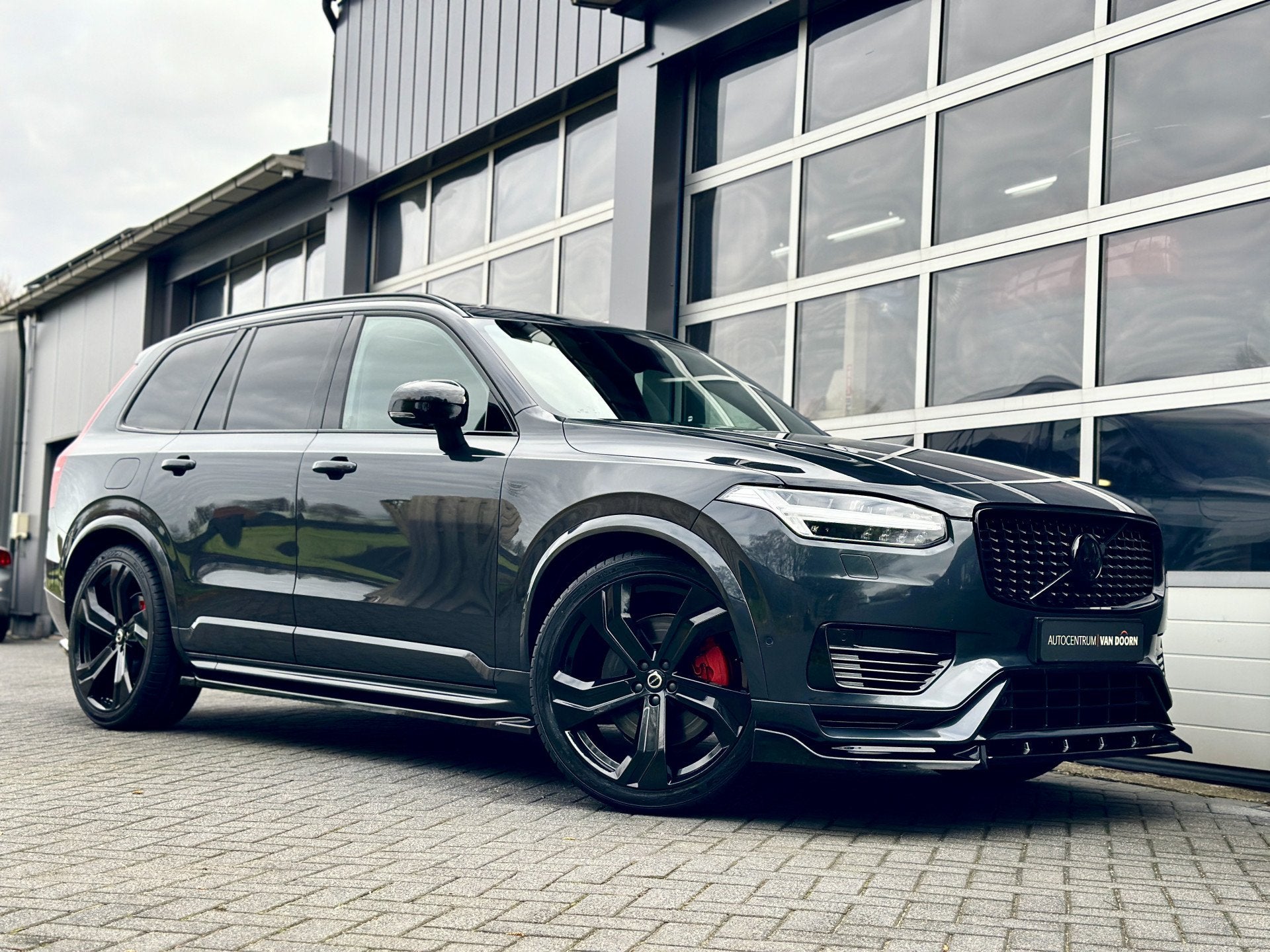 Volvo XC90 2.0 T8 Recharge | AWD | Dark Label | Panodak | Lu, Auto's, Volvo, Adaptive Cruise Control, Zwart, 4 cilinders, 1969 cc