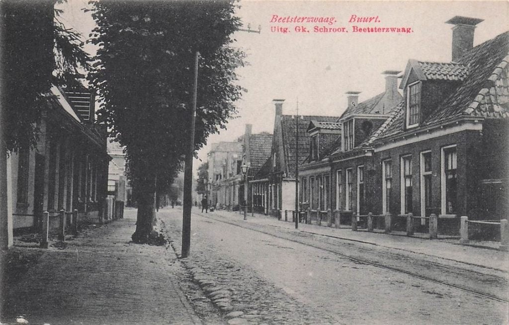 703-044-029 Beetsterzwaag Buurt, Ophalen of Verzenden, Voor 1920, Friesland