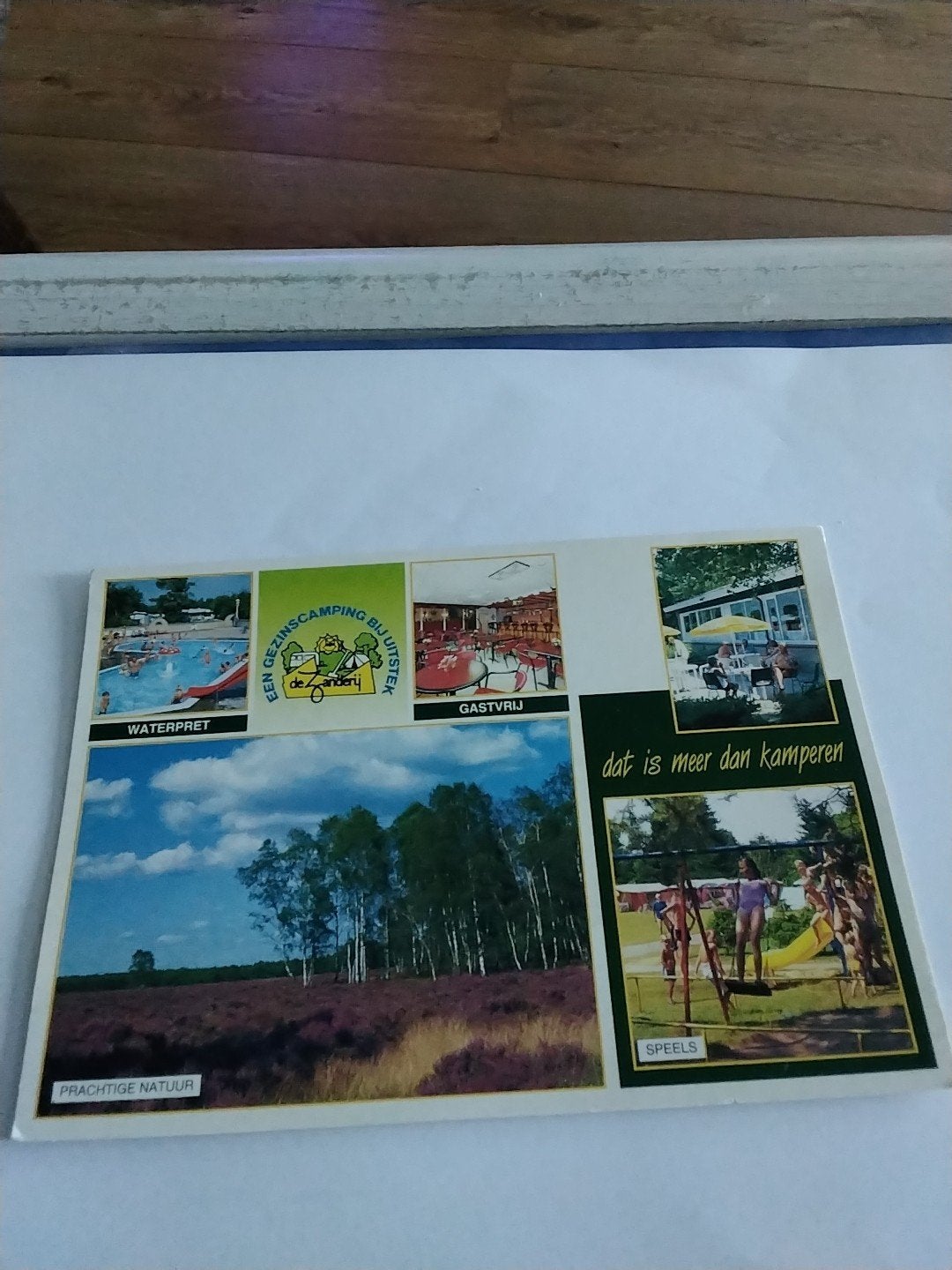 VOORTHUIZEN. CAMPING "DE ZANDERIJ", Ophalen of Verzenden, 1960 tot 1980