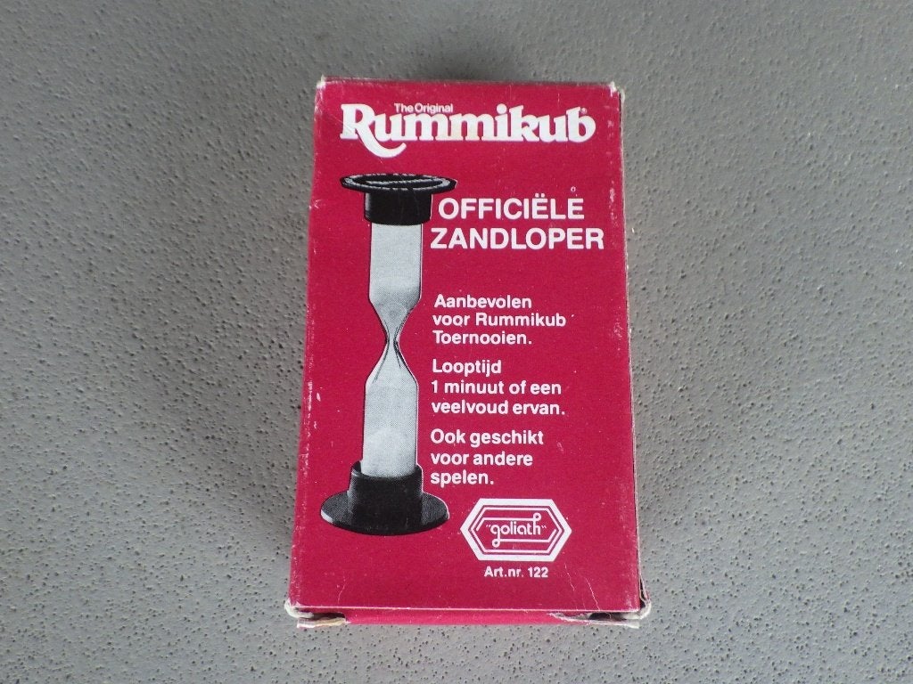 Rummikub officiele zandloper, Ophalen of Verzenden