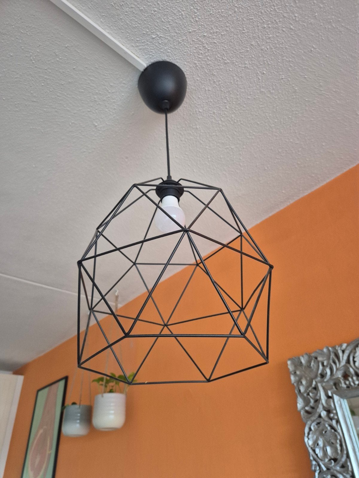2x IKEA BRUNSTA / HAVSDJUP lampenkappen, Huis en Inrichting, Lampen | Lampenkappen, Gebruikt, Zwart, 30 cm, Overige vormen