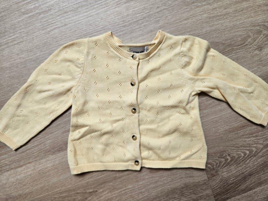 Baby kleding vestje van Wheat maat 80, Ophalen, Zo goed als nieuw, Meisje, Truitje of Vestje