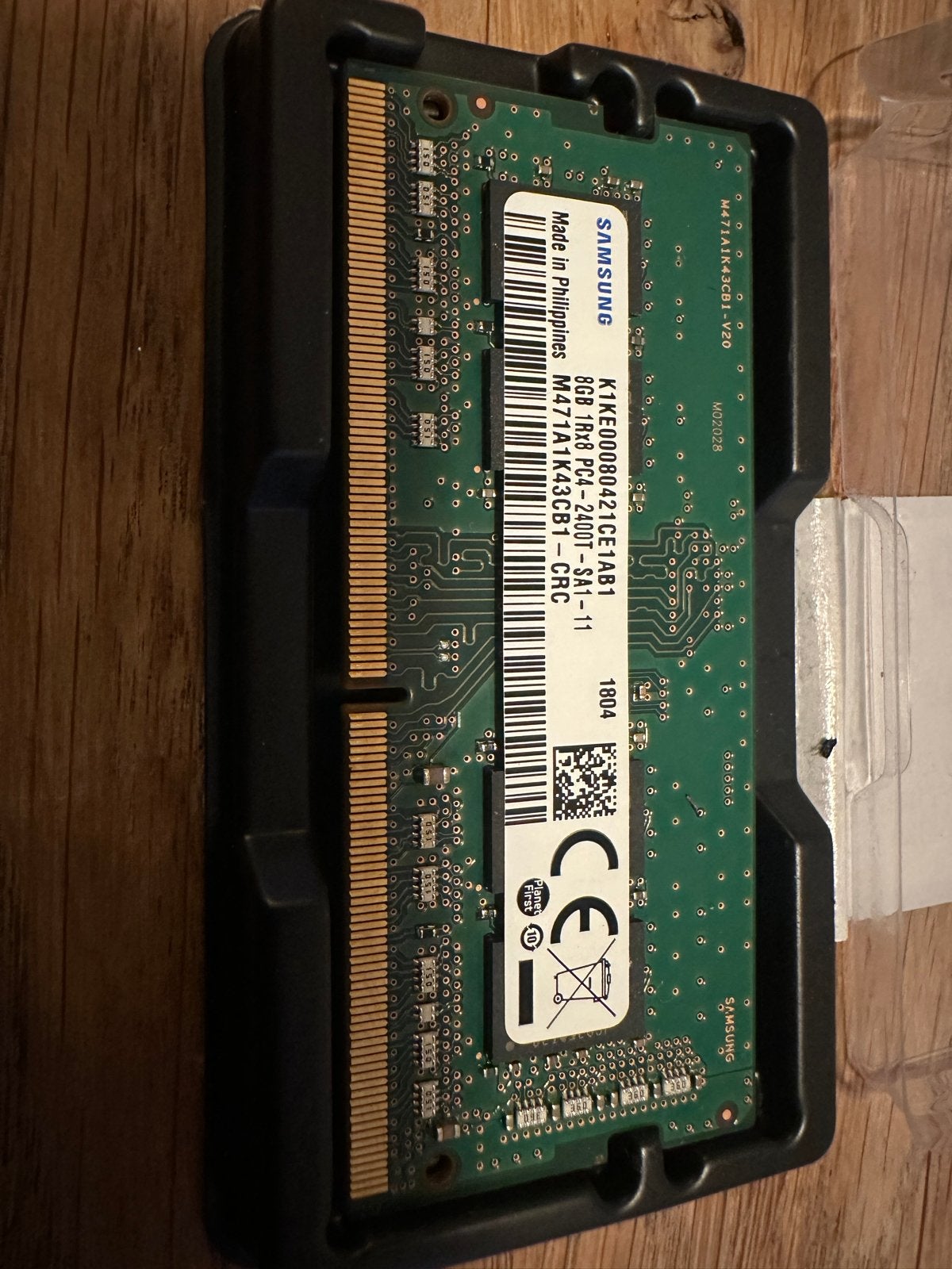 Samsung DDR4 8GB RAM 2400T, Computers en Software, RAM geheugen, Samsung, Geen, Geen, DDR4