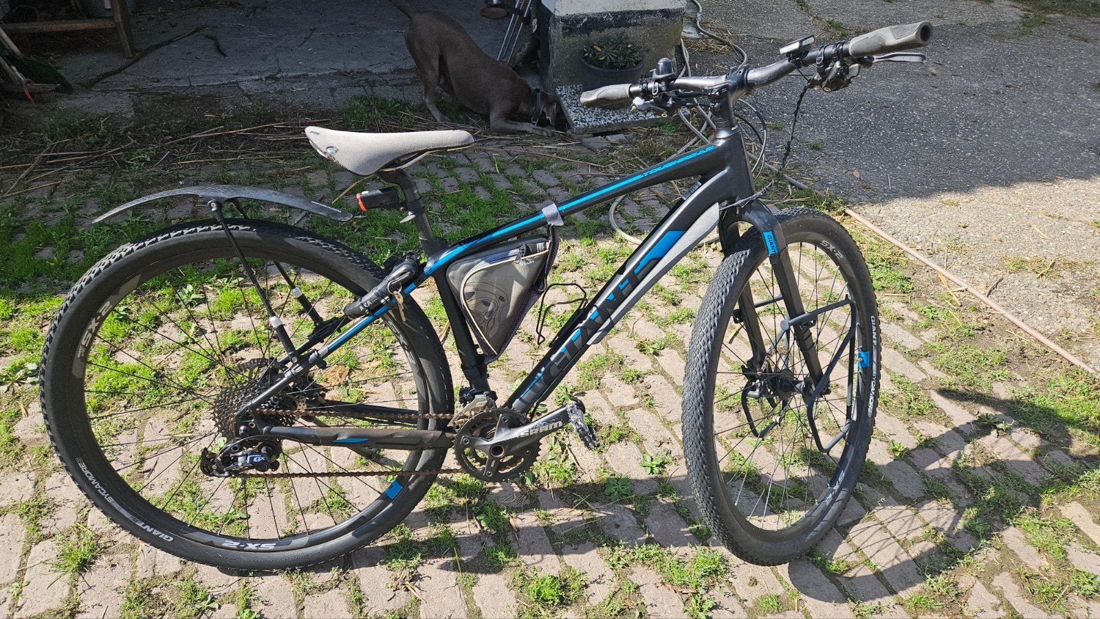Giant ToughRoad SLR 2  hybride met accesoires, Ophalen, 28 inch, Giant, Zo goed als nieuw
