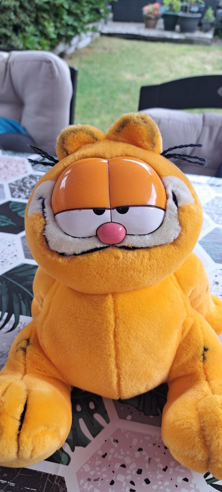Garfield knuffel, Kinderen en Baby's, Speelgoed | Knuffels en Pluche, Oranje, Overige merken, Overige karakters, Overige typen
