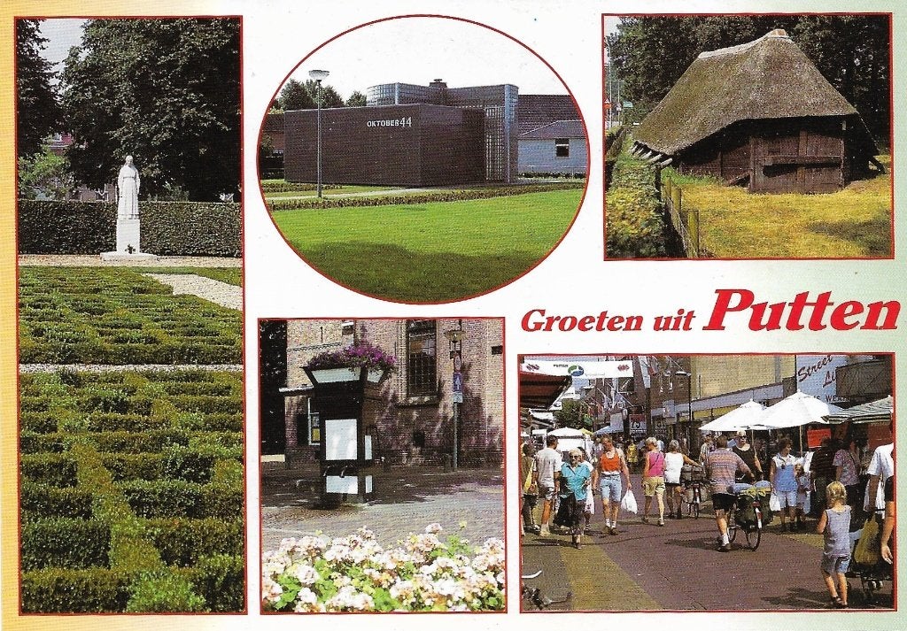 Ansichtkaart  	Putten	5-luik, Verzenden, 1980 tot heden, Gelopen, Gelderland
