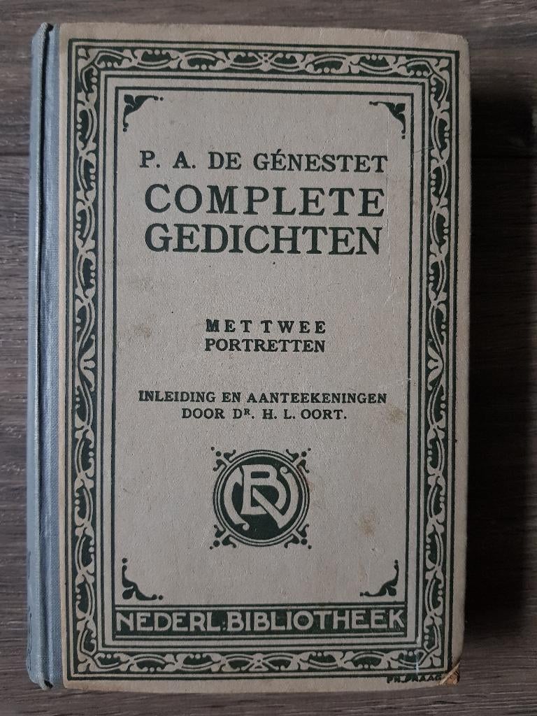 Boek : Complete gedichten -- P.A. de Génestet -- 1912, Ophalen of Verzenden, P.A. de Génestet
