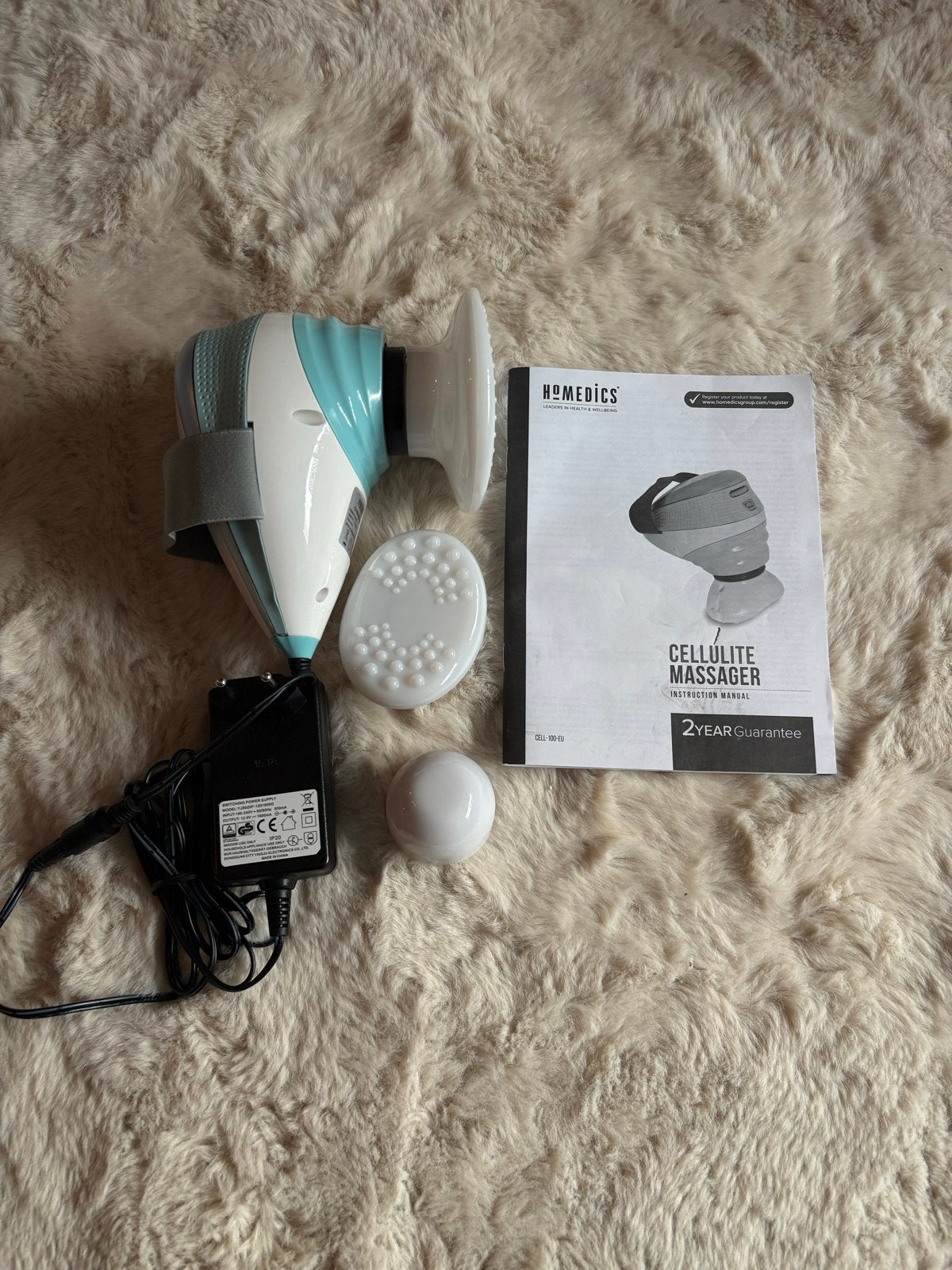 HoMedics Cellulite Massager - Ongebruikt, Sport en Fitness, Massageproducten, Ophalen of Verzenden, Zo goed als nieuw, Overige typen