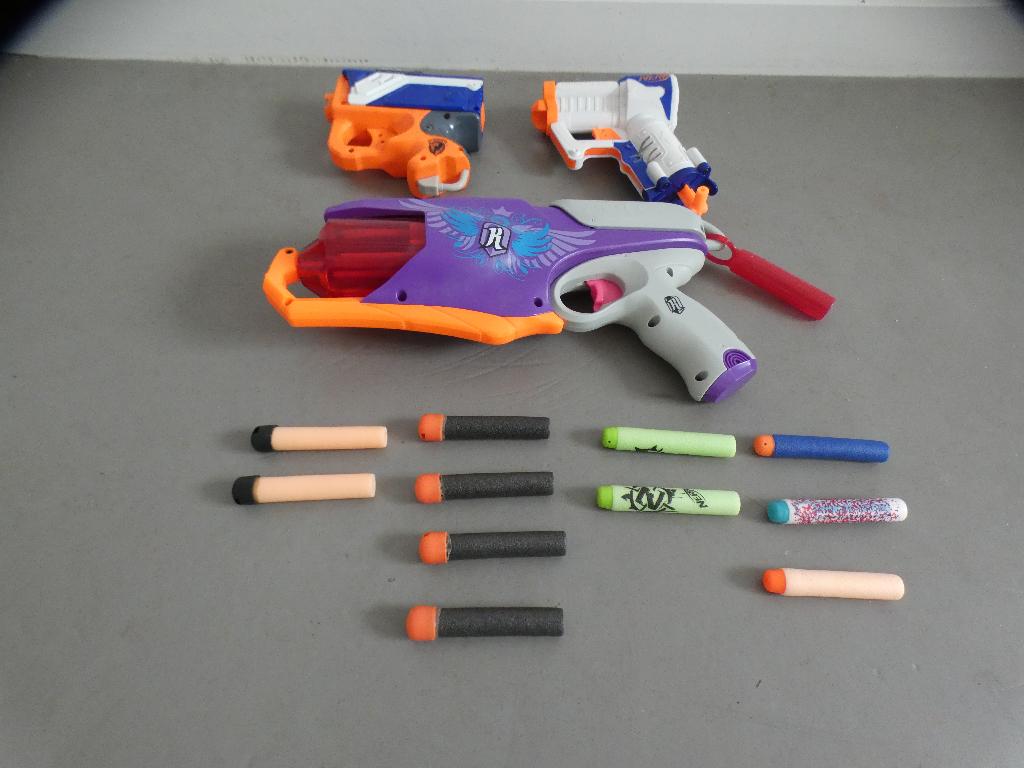 Nerf pistolen, Ophalen, Zo goed als nieuw