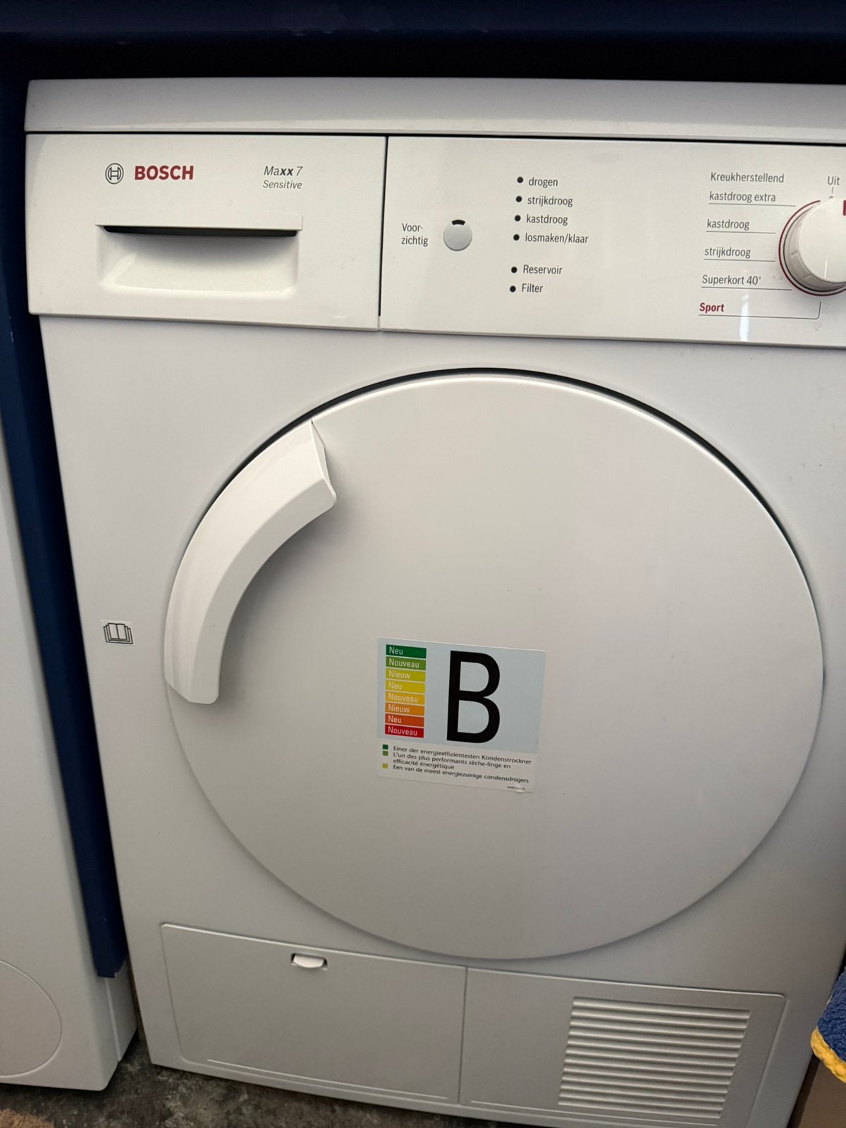 Bosch Maxx7 Sensitive wasdroger