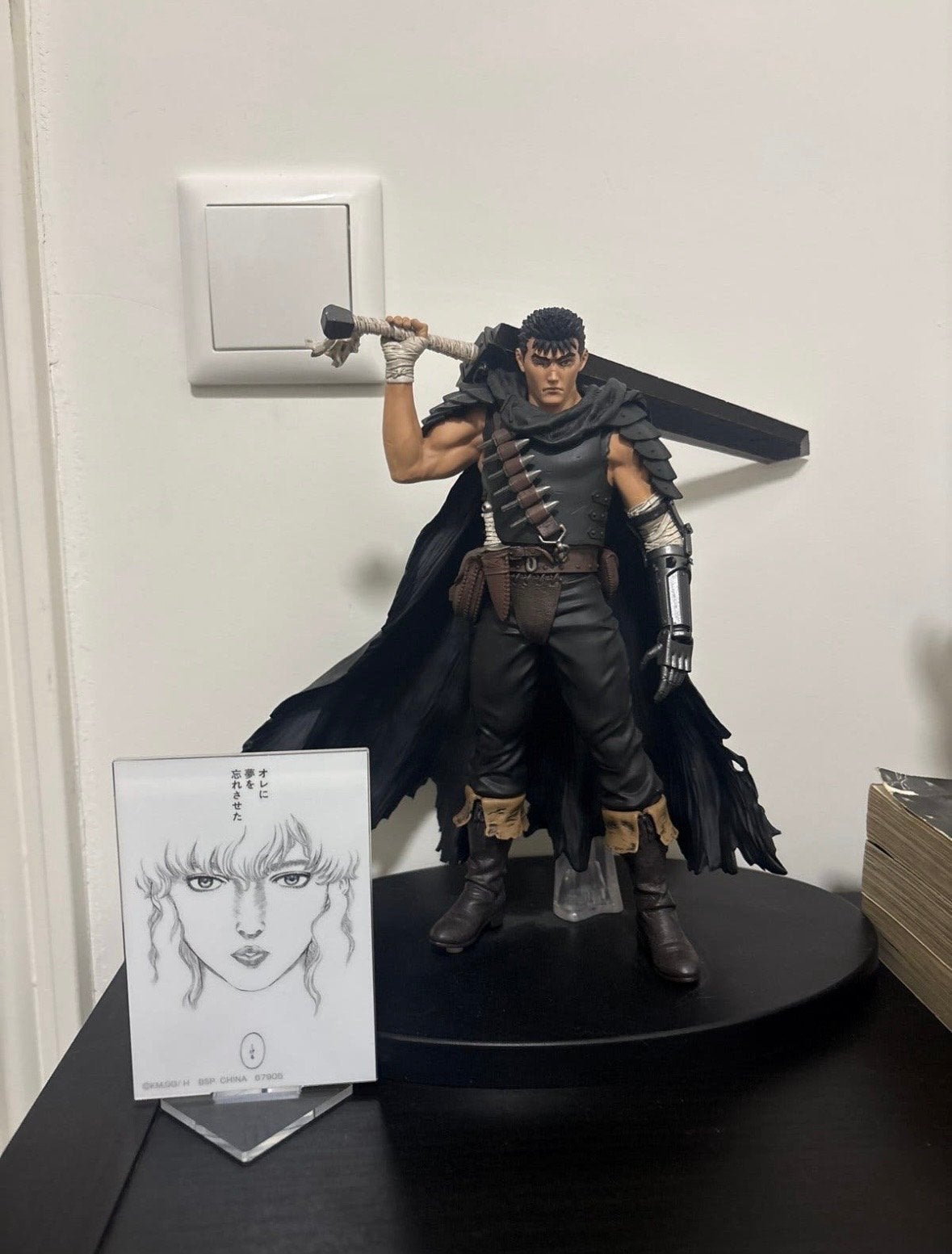 Berserk Guts Figuur - Zeldzaam en Gedetailleerd, Ophalen of Verzenden, Zo goed als nieuw