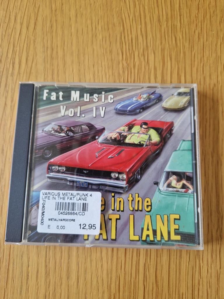 Fat Music Vol. IV: Life In The Fat Lane CD (Punk), Ophalen of Verzenden, Gebruikt, Overige genres