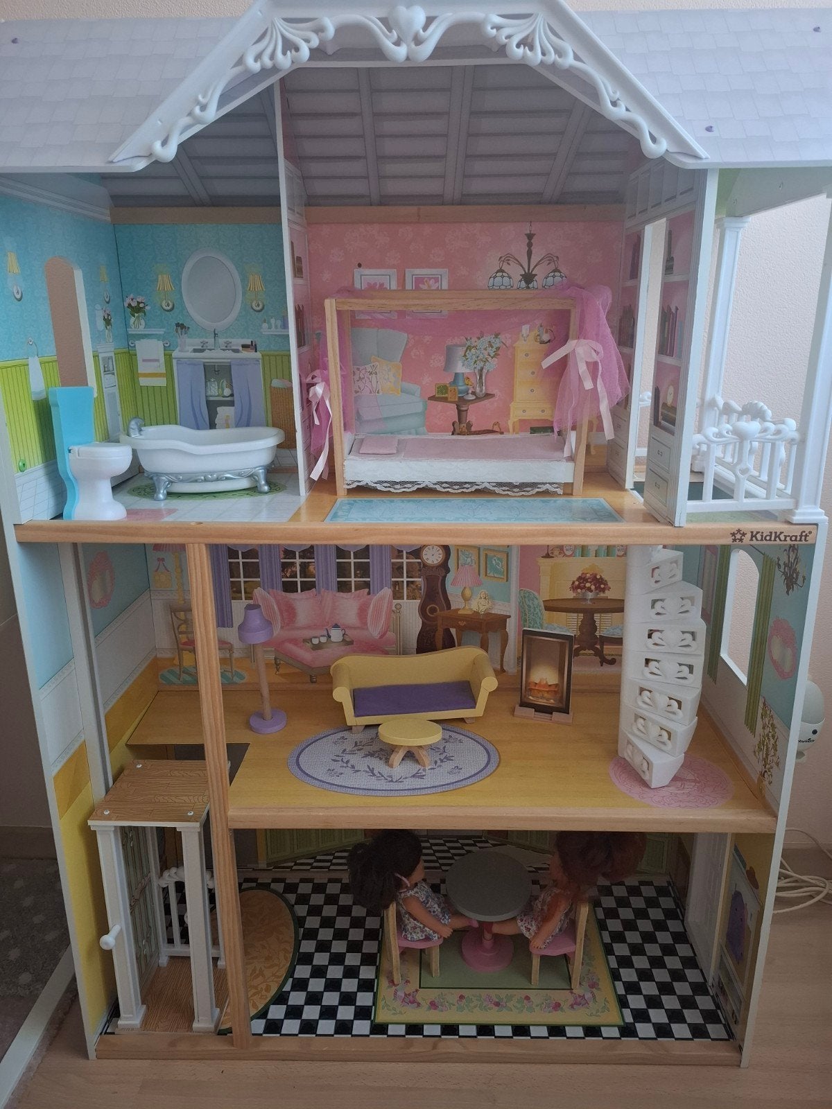 Kidkraft Limited Kaylee Poppenhuis, Ophalen, Zo goed als nieuw, Poppenhuis