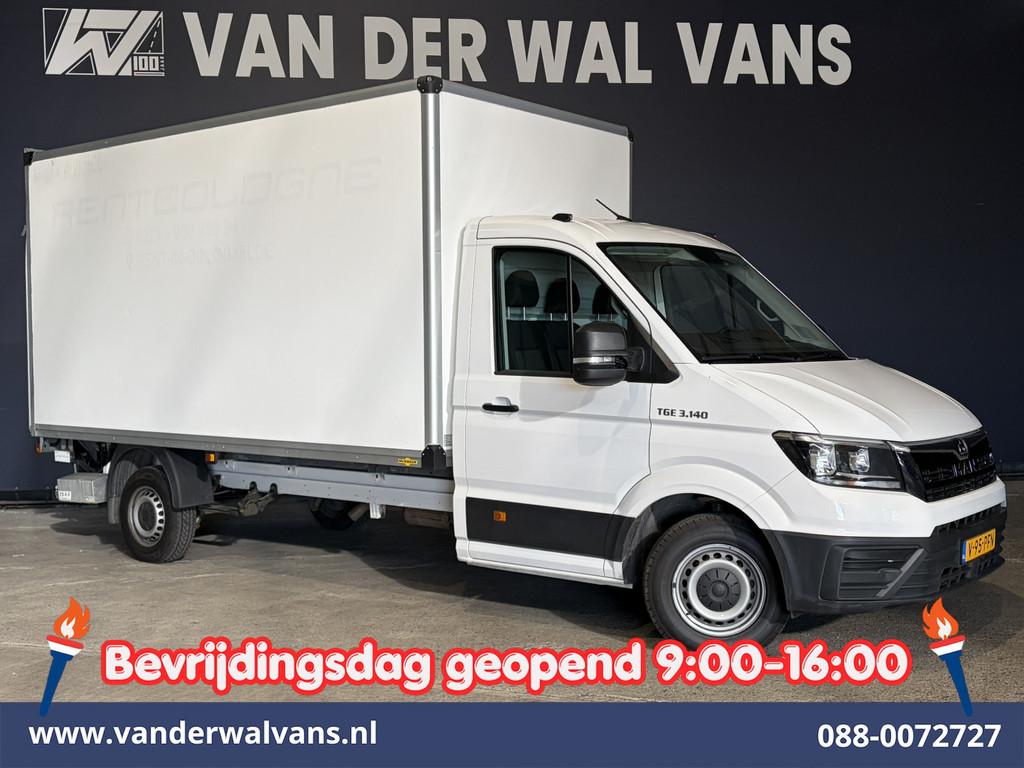 MAN TGE 2.0 141pk Bakwagen Laadklep Euro6 Airco | Apple Carp, Voorwielaandrijving, Gebruikt, 4 cilinders, MAN