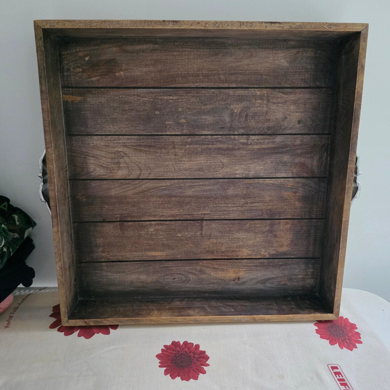 Riviera maison dienblad, Ophalen of Verzenden, Zo goed als nieuw, Rechthoekig, Hout