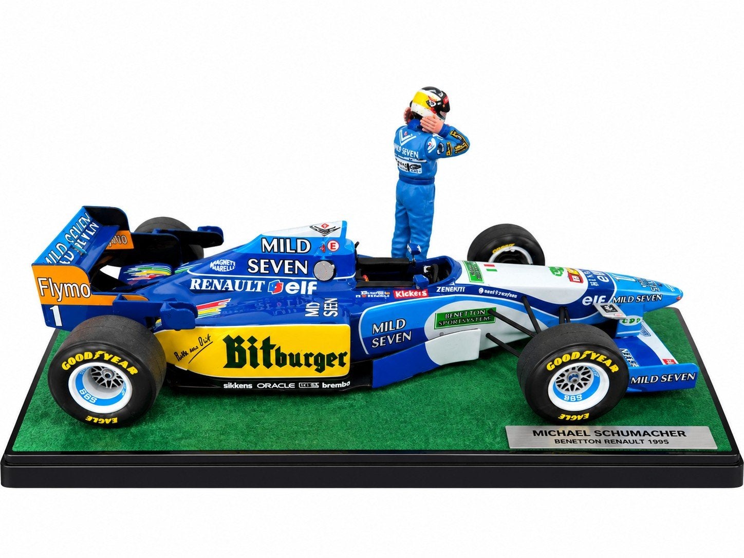 Michael Schumacher Benetton Renault 1995 schaalmodel 1/43, Ophalen of Verzenden, Nieuw, Overige typen