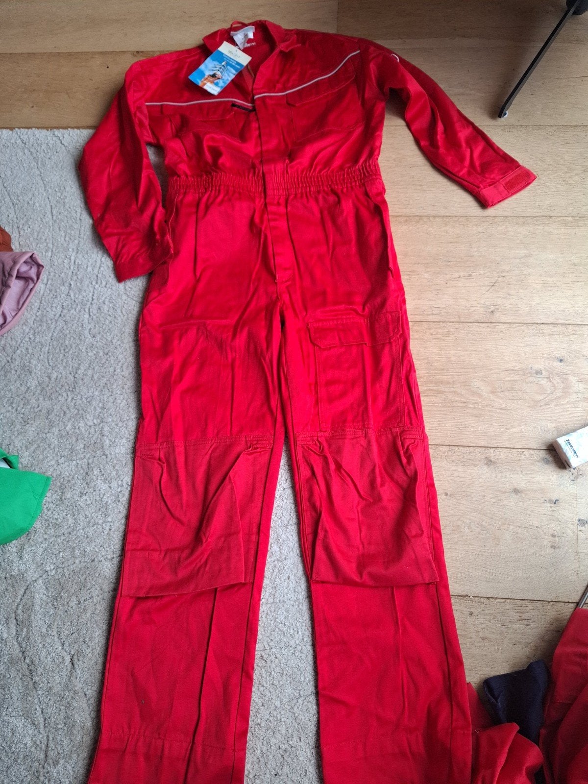 Nieuwe Hydrowear Texofit overall, rood, maat 48 M, Maat 48/50 (M), Nieuw, Ophalen of Verzenden, Hydrowear