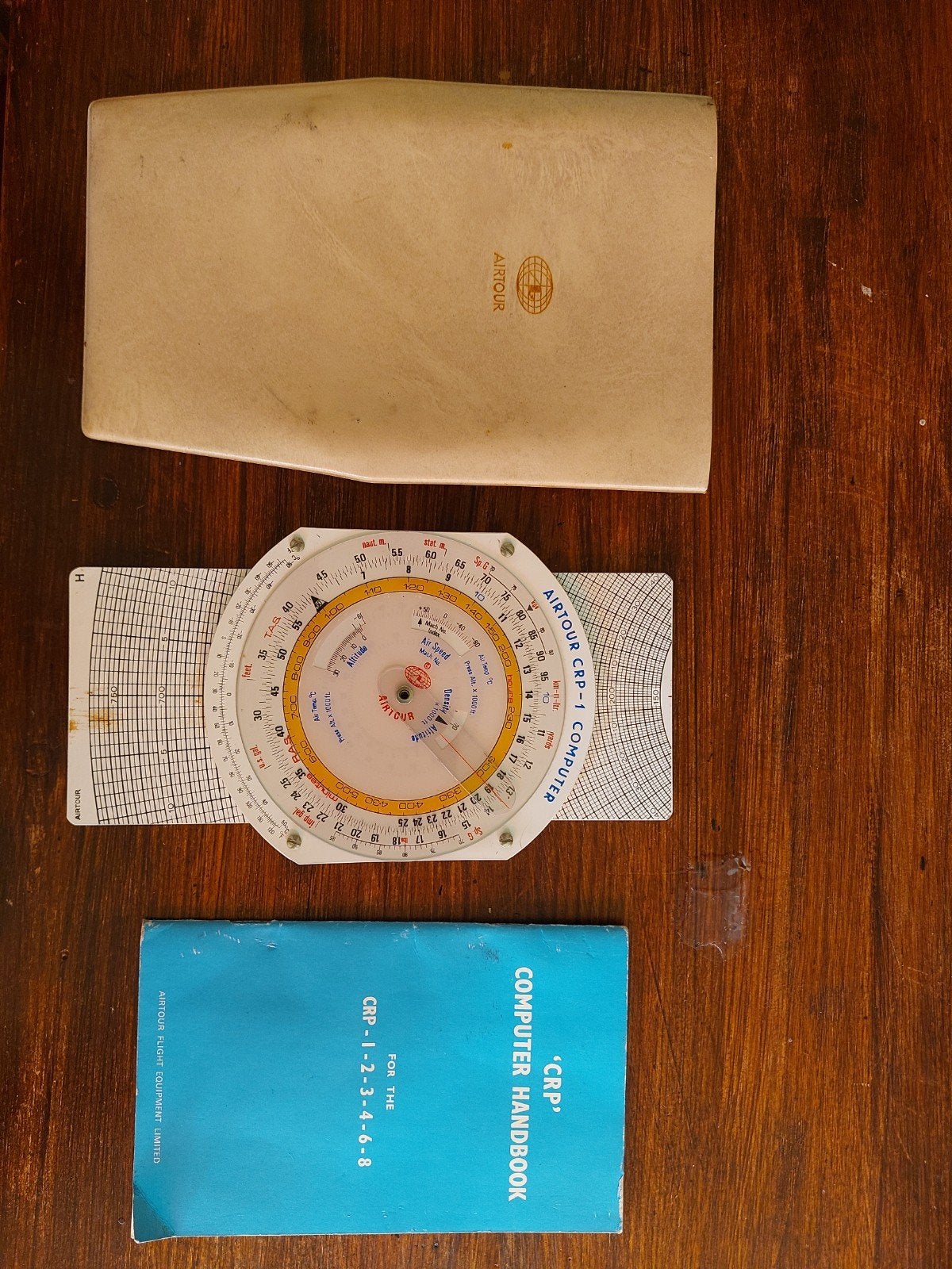 Vintage Airtour CRP-1 Flight Computer met Handleiding, Ophalen of Verzenden