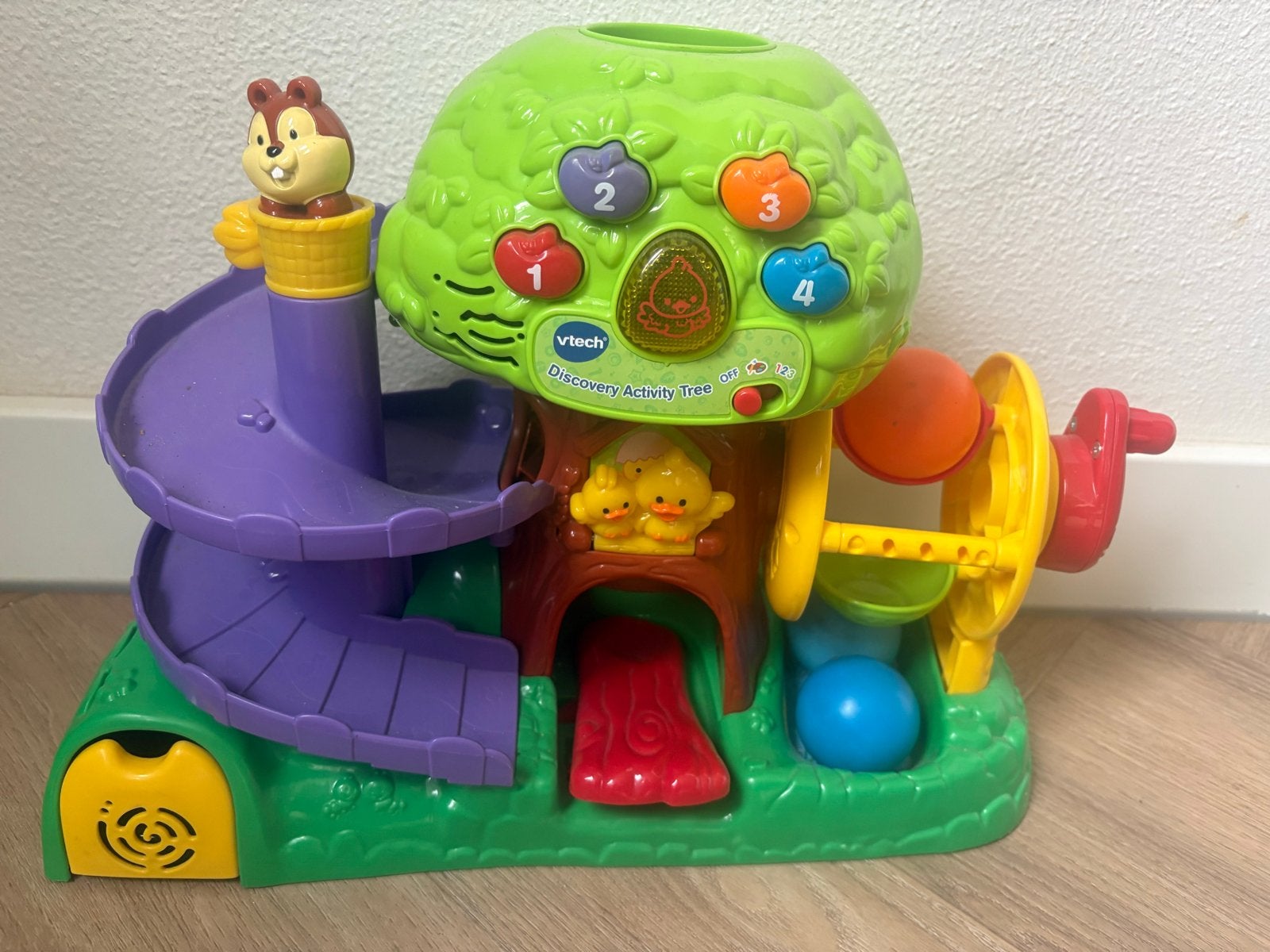 VTech Discovery Activity Tree - Interactief Speelboom Engels, Ophalen of Verzenden, Gebruikt, Overige typen, Met licht