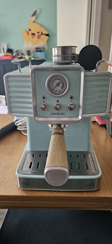 Retro-stijl koffiezetapparaat, Witgoed en Apparatuur, Ophalen, Koffiemachine, Gemalen koffie, Zo goed als nieuw
