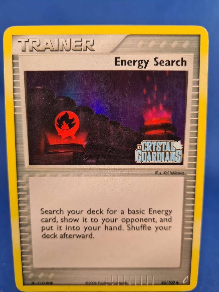 Energy Search 86/100 - Crystal Guardians (Reverse Holo), Verzenden, Gebruikt