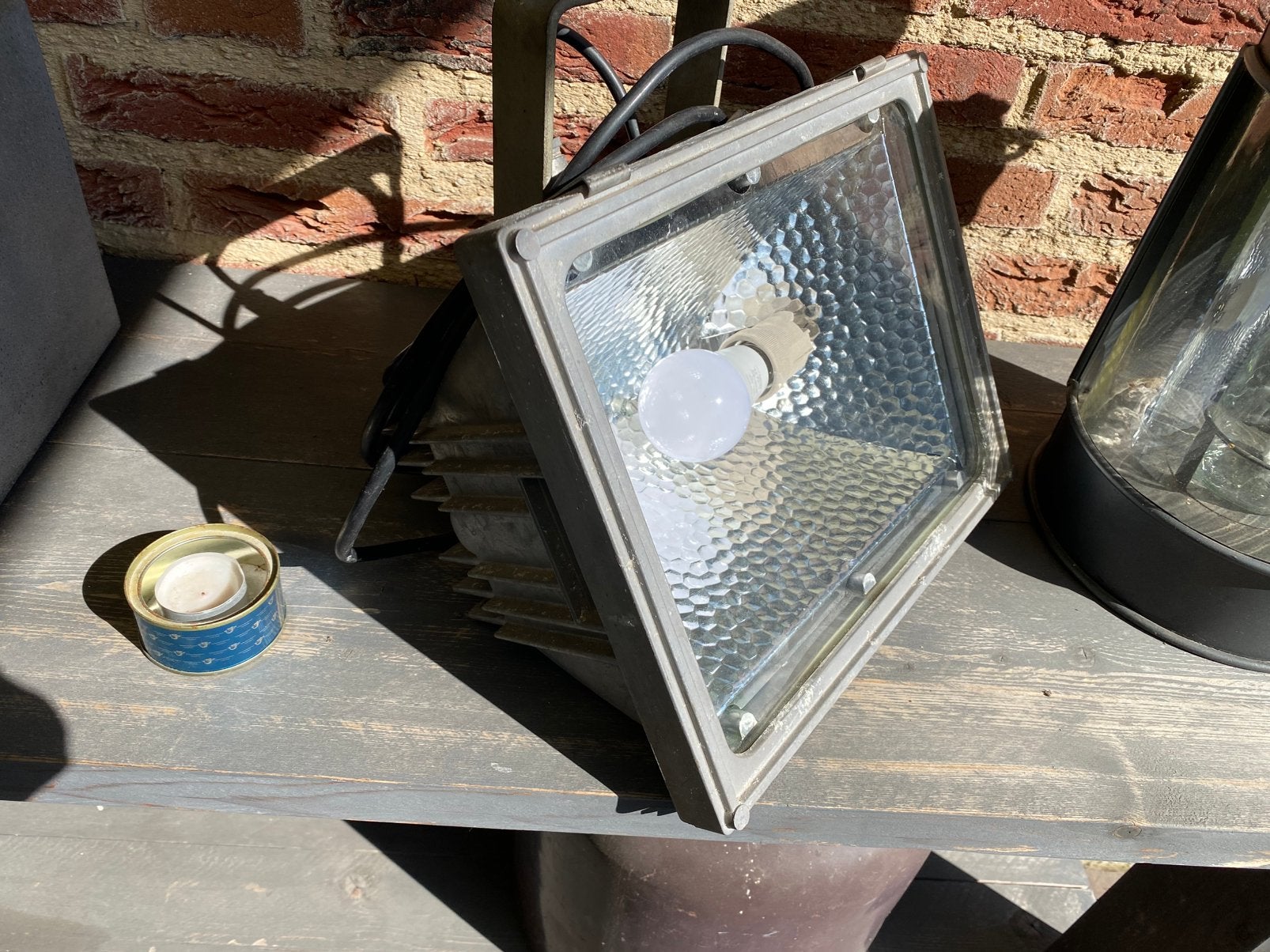 Industriele Philips lamp, Doe-het-zelf en Verbouw, Ophalen of Verzenden, Zo goed als nieuw
