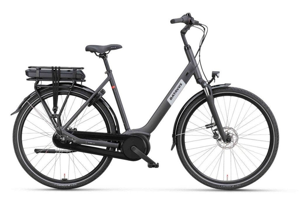 BATAVUS Altura E-Go Plus N7 Dames Zwart Mat 51cm M 2025