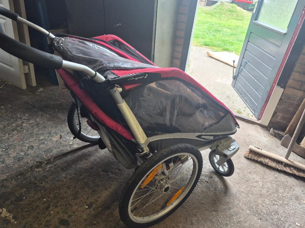 Fietskar Thule cougar 2, Ophalen, Gebruikt, Opvouwbaar, 40 tot 60 kg