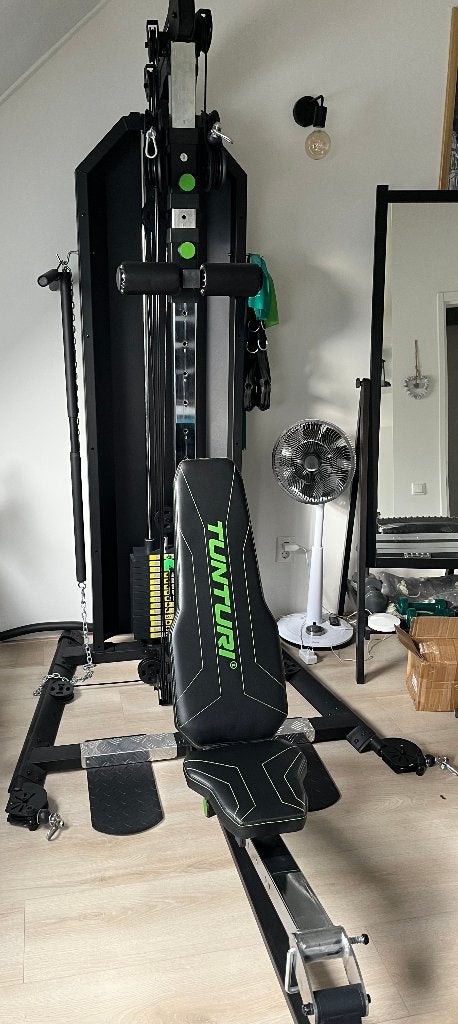 Tunturi Krachtstation Home Gym HG80 - Multifunctioneel, Ophalen, Krachtstation, Benen, Zo goed als nieuw