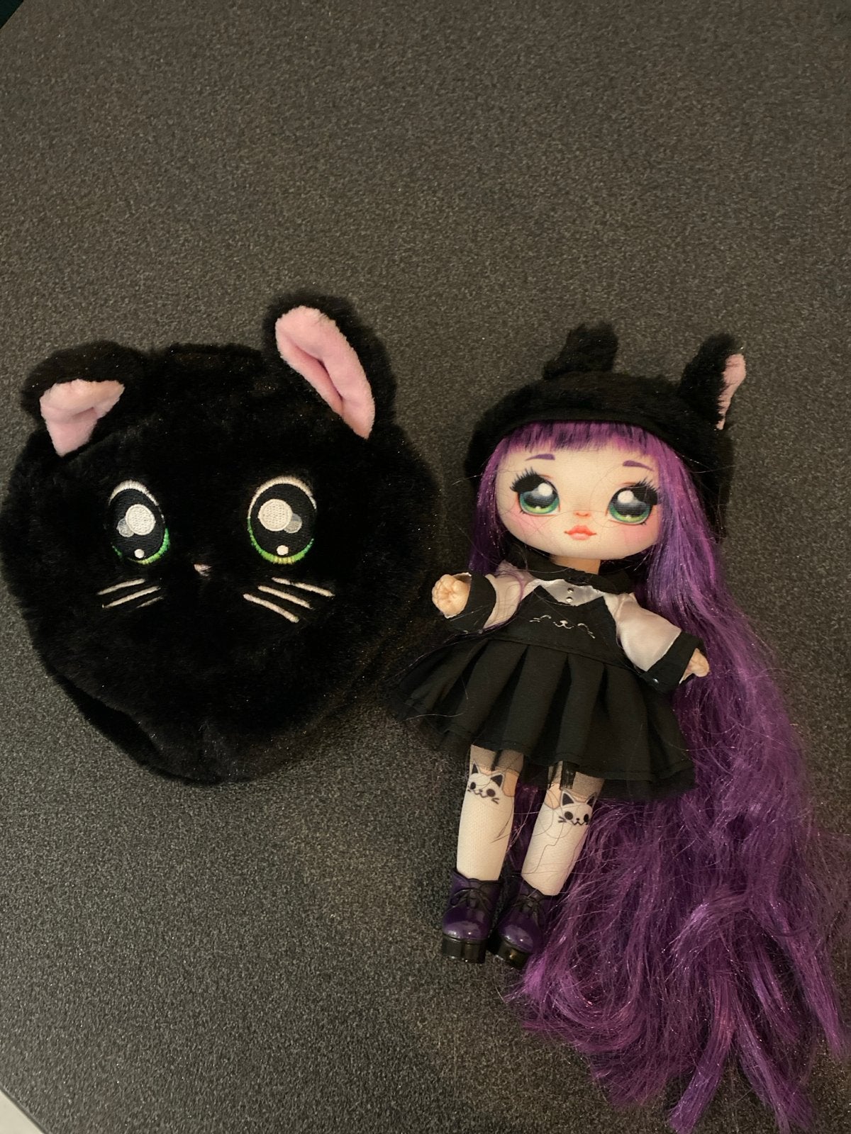 Na! Na! Na! Surprise pop met kattenmuts en tasje, Ophalen of Verzenden, Zo goed als nieuw, Overige typen