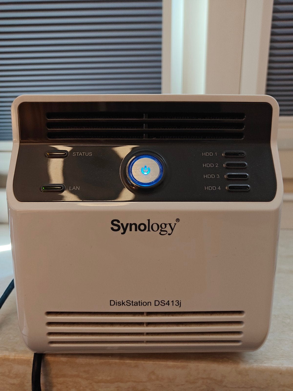 Synology DiskStation DS413j NAS - 4-bay server, Ophalen of Verzenden, Zo goed als nieuw