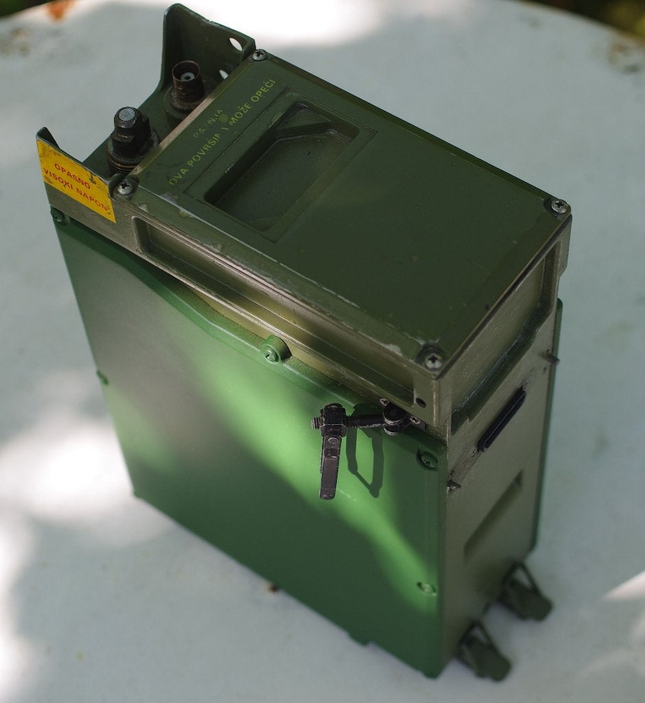 Manpack PRC-515 RU-20 Antenna Tuner / Power Amplifier, Telecommunicatie, Verzenden, Niet werkend, Zender en Ontvanger