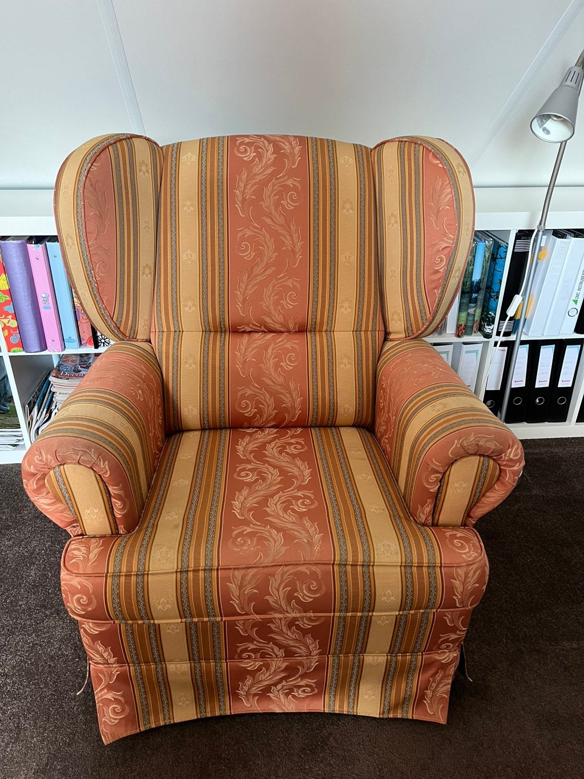 Wingback stoel / oorfauteuil, Ophalen, Gebruikt
