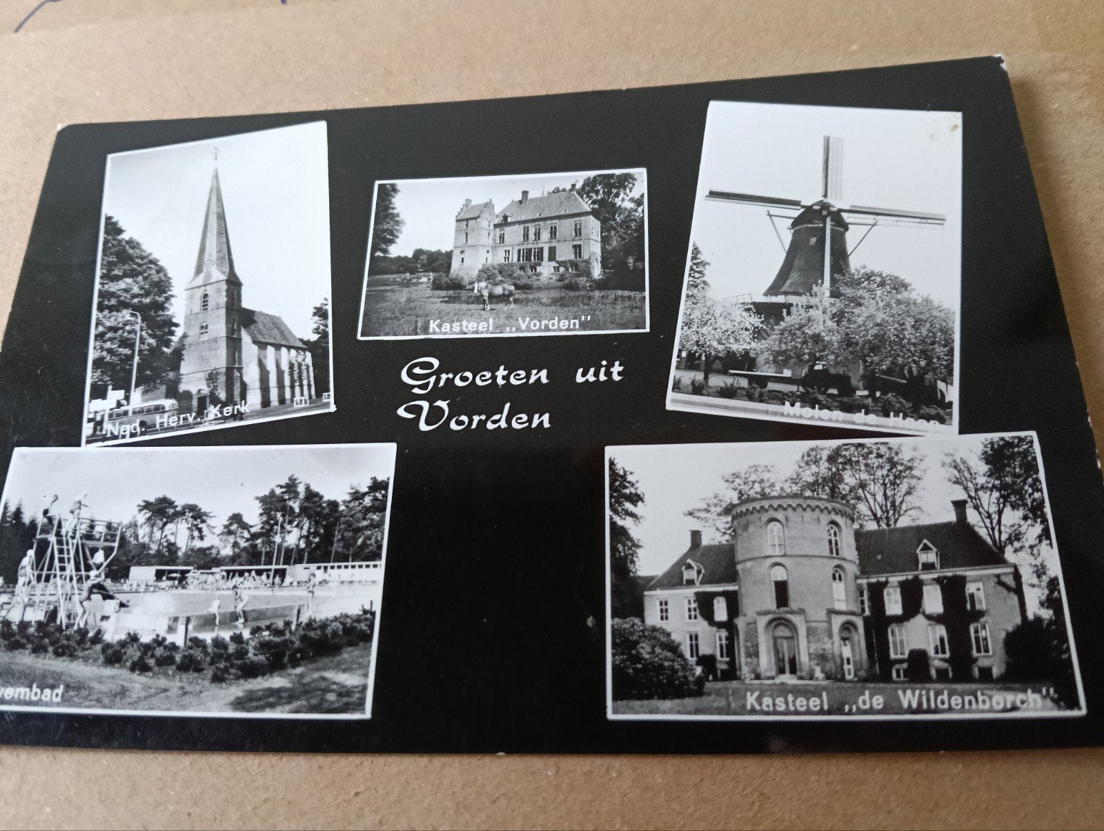 'Groeten uit Vorden' - Gelopen 1968, Ophalen of Verzenden, 1960 tot 1980, Gelopen, Gelderland
