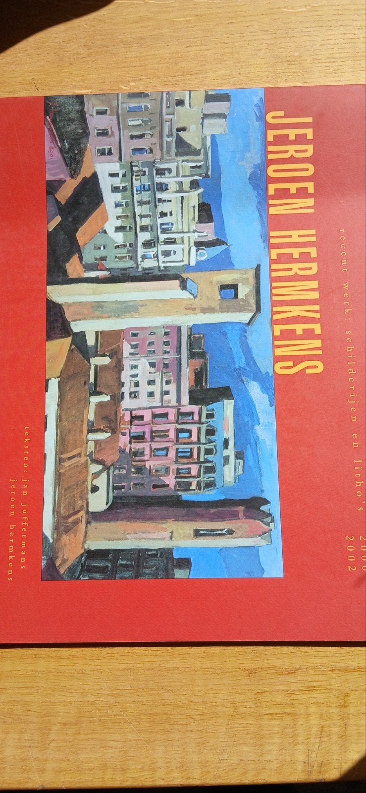 Jeroen Hermkens: rk, schilderijen en litho's 2000-20, Boeken, Ophalen of Verzenden, Zo goed als nieuw, Overige onderwerpen, Jan Juffermans, Jeroen Hermkens